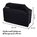Black Cover for EuroGrille 8 Burner BBQ