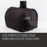 EuroGrille Deluxe Pizza Oven Cover - Elite Fitted Weather Protector - Front View