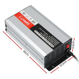Giantz 12V 30A Car Battery Charger 30Amp ATV 4WD Boat Caravan - Front View