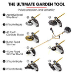 Baumr-AG 65CC Brushcutter Whipper Snipper Trimmer Brush Cutter Multi Pole Tool