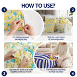Artiss Outdoor Bean Bag Chair with Filler Splash-Proof Beanbag Lounge DIY Stuffed Animal Storage Bean Bag Washable for Patio Poolside Relaxing, Blue - Close-Up Angle