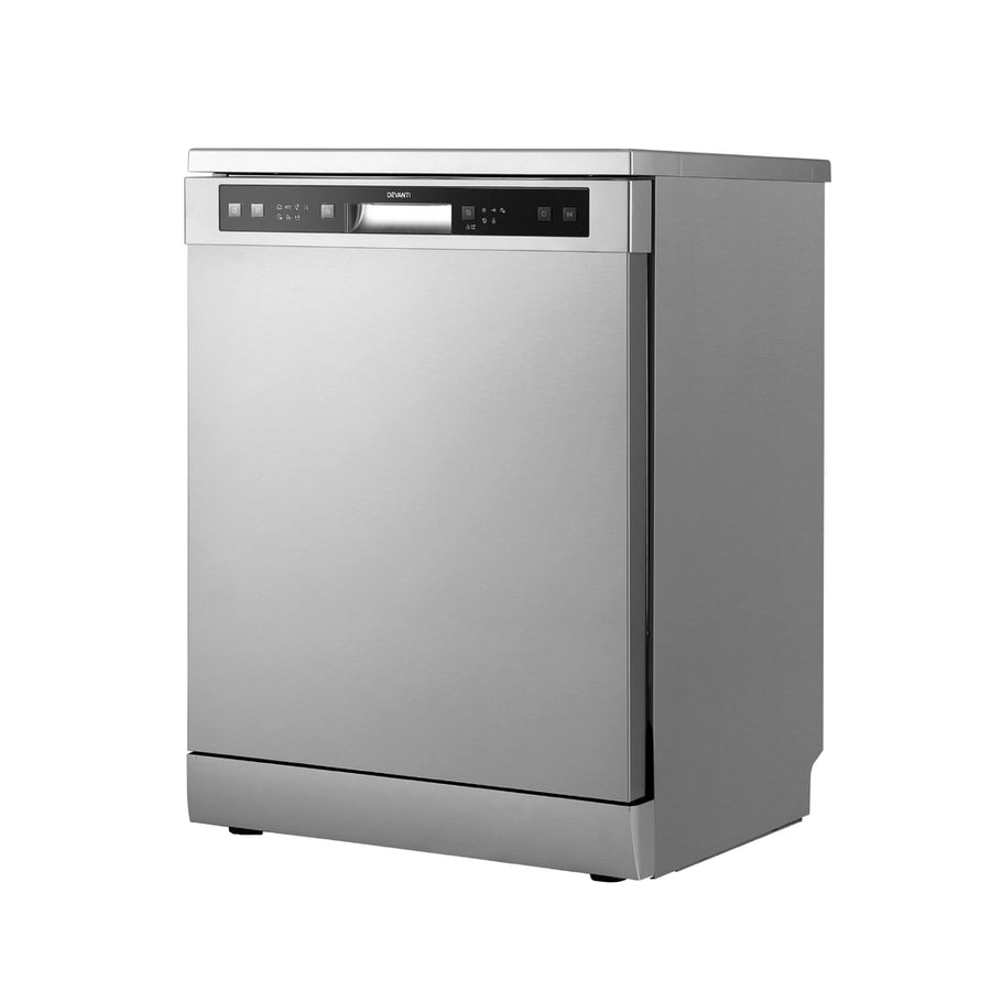 Devanti 60cm 14 Place Settings Freestanding Dishwasher Silver, image 3