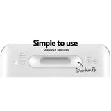 Devanti 3 Place Settings Benchtop Dishwasher - 45-Degree Angle
