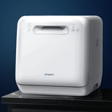 Devanti 3 Place Settings Benchtop Dishwasher - Close-Up Angle