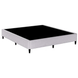 Artiss Bed Frame King Size Metal Grey MASON - Close-Up Angle