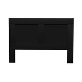 Artiss Bed Head Headboard Queen with Shelves - CABI Black - Side View
