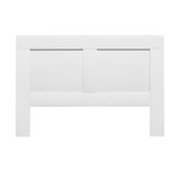 Artiss Bed Head Headboard Queen with Shelves - CABI White - Side View