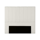 Artiss Bed Head Headboard Double Linen 137CM - Beige - Side View