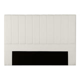 Artiss Bed Head Headboard King Linen 183CM - Beige - Side View