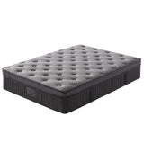 KINGSTON SLUMBER Premium Luxury Firm Double Mattress, Firm, Natural Latex Layer, Euro Top, 7-Zone Pocket Spring