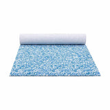 Seamanship Boat Flooring, EVA Foam Decking Mat, 240x90cm, Blue Camo - Side View