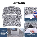 Seamanship EVA Foam Boat Flooring Marine Mat Decking Sheet 240x90x0.6cm Camo - Rear View
