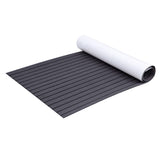 EVA Foam Deck Flooring Mat for Boats - Dark Grey, 240x90x0.6cm Self-Adhesive Non-Slip Surface