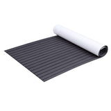EVA Foam Deck Flooring Mat for Boats - Dark Grey, 240x90x0.6cm Self-Adhesive Non-Slip Surface