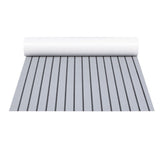 EVA Foam Non-Slip Boat Deck Mat 240x90x6mm in Light Grey - Side View