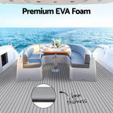 EVA Foam Non-Slip Boat Deck Mat 240x90x6mm in Light Grey