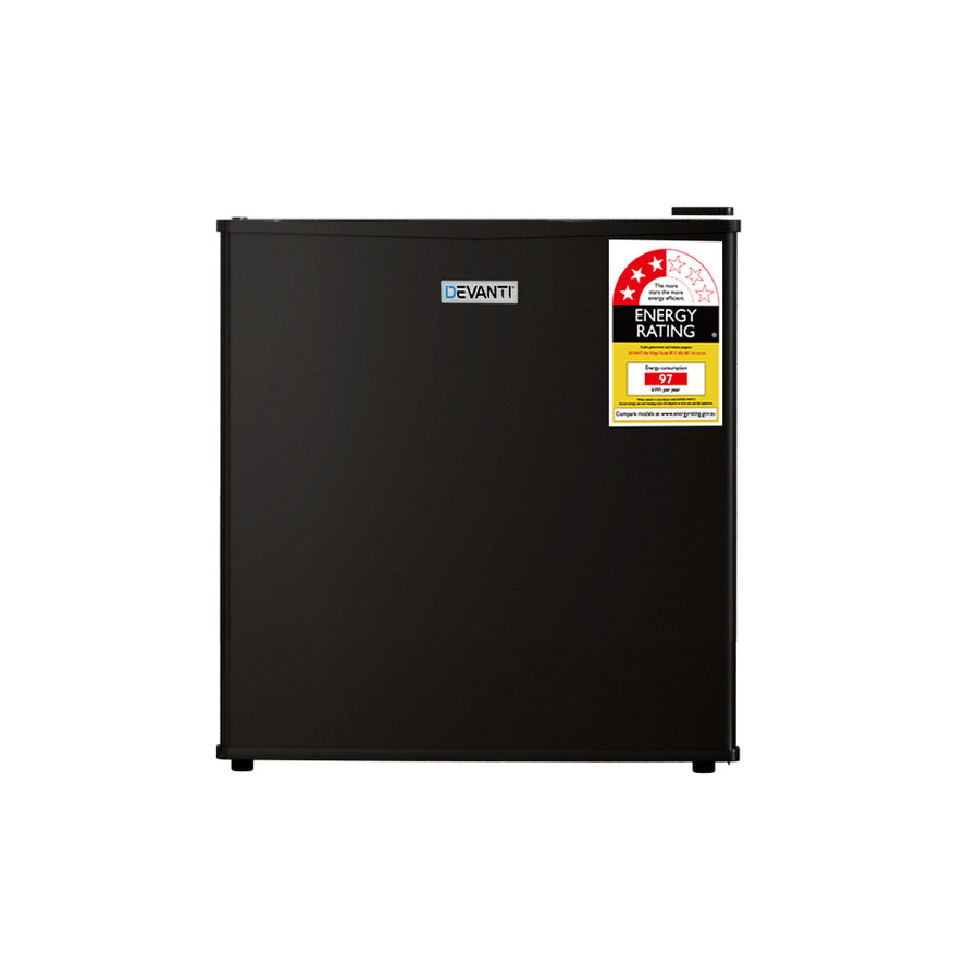 Devanti 48L Bar Fridge Black, image 3