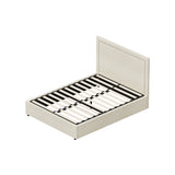 Oikiture Bed Frame Double Size Gas Lift Base Storage ADI - Extra Image