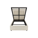 Oikiture Bed Frame King Single Gas Lift Base Storage ADI