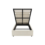 Oikiture Bed Frame King Single Gas Lift Base Storage ADI, Gas Lift