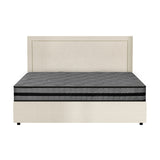 Oikiture Bed Frame With Mattress Set Queen Size Gas Lift Storage ADI - Top-Down View