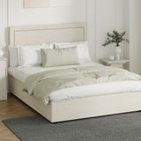Oikiture Bed Frame Queen Size Gas Lift Base Storage ADI