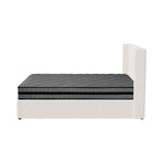 Oikiture Bed Frame with Mattress Set Double Size Gas Lift Boucle BILY, image 4