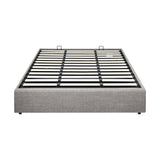 Oikiture Bed Frame King Size Gas Lift Base With Storage