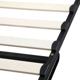 Oikiture Bed Frame King Size Gas Lift Base With Storage - Close-Up Angle