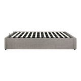Oikiture Bed Frame King Size Gas Lift Base With Storage