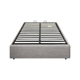 Oikiture Bed Frame King Single Size Gas Lift Base With Storage