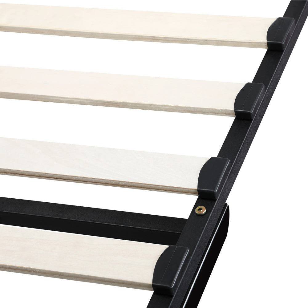 Oikiture Bed Frame King Single Size Gas Lift Base With Storage