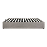 Oikiture Bed Frame King Single Size Gas Lift Base With Storage
