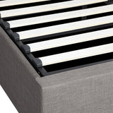 Oikiture Bed Frame Queen Size Gas Lift Base With Storage