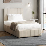 Oikiture Bed Frame King Single Gas Lift Storage Base VISH - Top-Down View