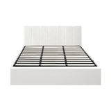 Oikiture Bed Frame King Size Gas Lift Base PU Leather ZOE