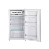 Devanti 95L Bar Fridge White - Side View