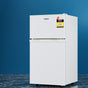 Devanti 85L Bar Fridge Mini Freezer Refrigerator, White, 2 Star Energy Rating