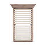 Oikiture Wooden Bed Frame King Single Contemporary Light Oak - Extra Image