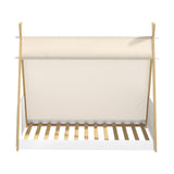 Oikiture Kids Bed Frame Single Size Bed Wooden