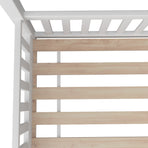 Oikiture Bed Frame Kids Wooden Single House Style, image 4