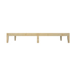 Oikiture Bed Frame King Single Pine Wood Bed Base