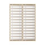 Oikiture Bed Frame Queen Size Pine Wood Bed Base - Top-Down View