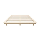 Oikiture Bed Frame King Size Wooden Bed Base Timber Platform