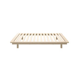 Oikiture Bed Frame King Single Wooden Bed Base Timber Platform - 45-Degree Angle