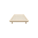 Oikiture Bed Frame Single Size Wooden Bed Base Timber Platform