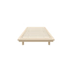 Oikiture Bed Frame Single Size Wooden Bed Base Timber Platform