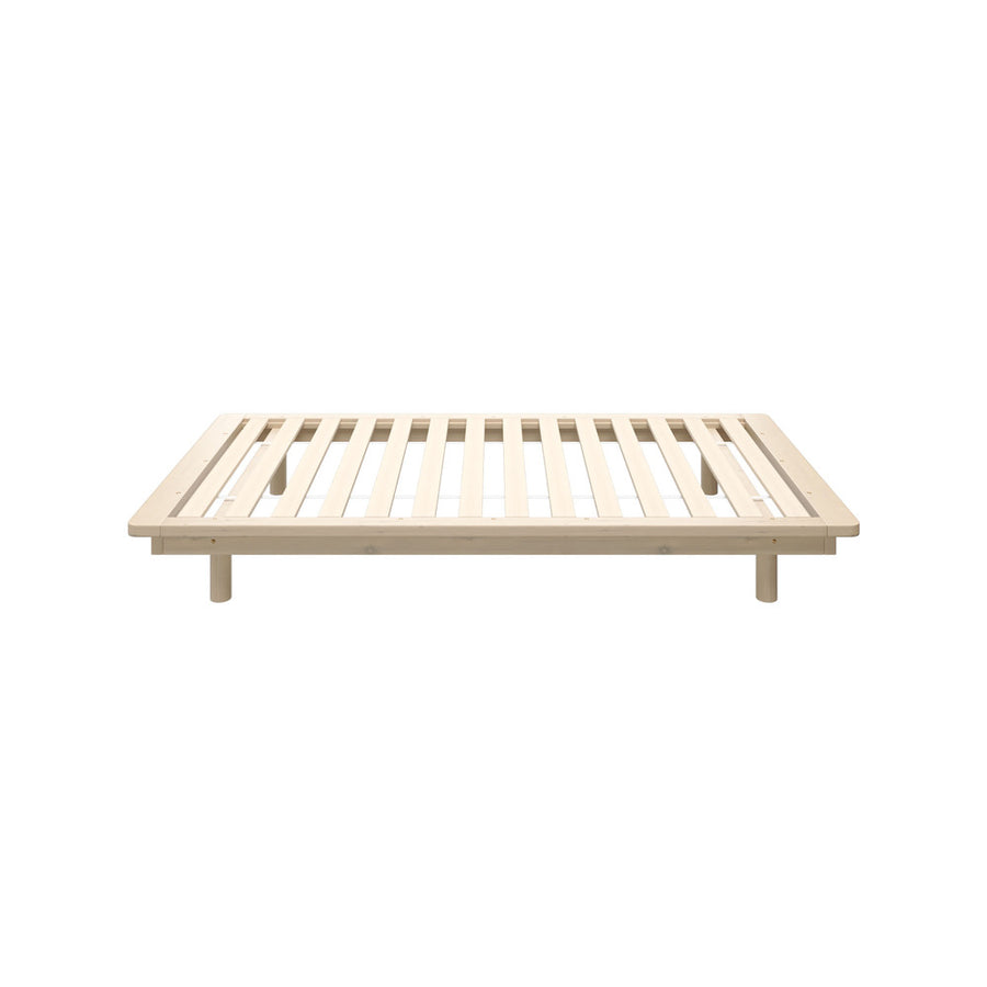 Oikiture Bed Frame Single Size Wooden Bed Base Timber Platform