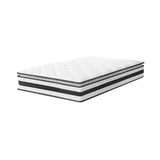 Oikiture King Single Kids Bed Frame Mattress Set Wooden Teepee House Beds - Extra Image