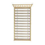Oikiture Bed Frame Single Size Wooden Kids Bed